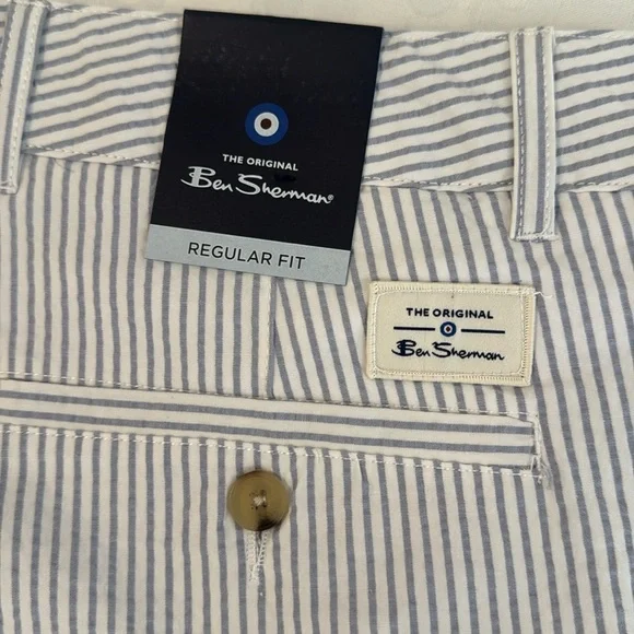 Ben Sherman Seersucker Shorts. Size 32 - Picture 9 of 13